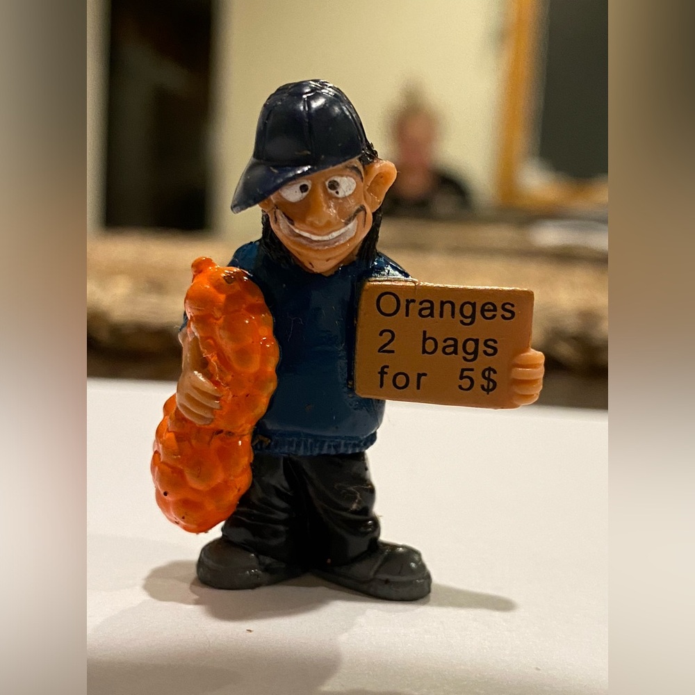 Homies Figure - "Orange Vato"